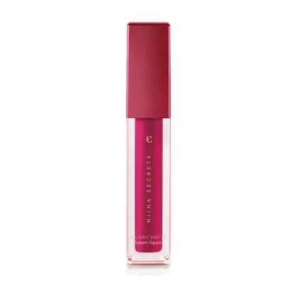 Imagem de Batom Líquido Pink Peônia Niina Secrets Eudora Skinny Matte 5ml