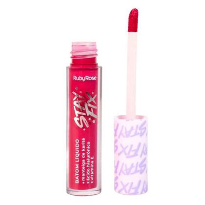 Imagem de Batom Líquido Roby Rose Stay Fix Matte HB569 Cor Cs80 Adhara 3,2ml