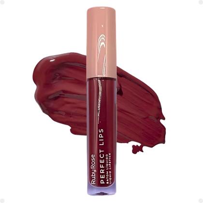 Imagem de Batom Líquido Ruby Rose Perfect Lips Fearless HB-L6200-1