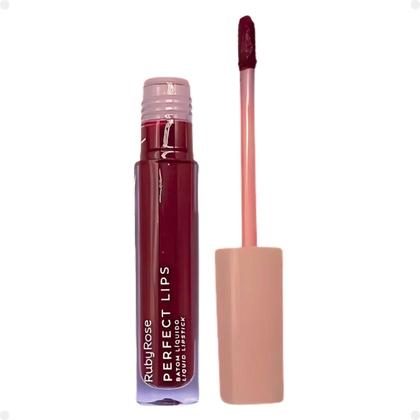 Imagem de Batom Líquido Ruby Rose Perfect Lips Fearless HB-L6200-1