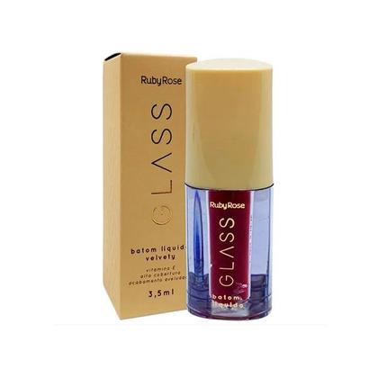 Imagem de Batom Liquido Velvety Ruby Rose Glass HB578