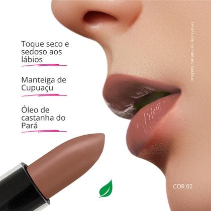 Imagem de Batom Matte Evelize - 16 opções de cores