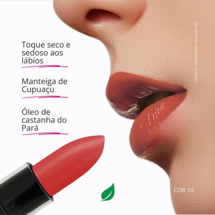 Imagem de Batom Matte Evelize - 16 opções de cores