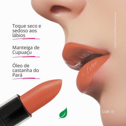 Imagem de Batom Matte Evelize - 16 opções de cores