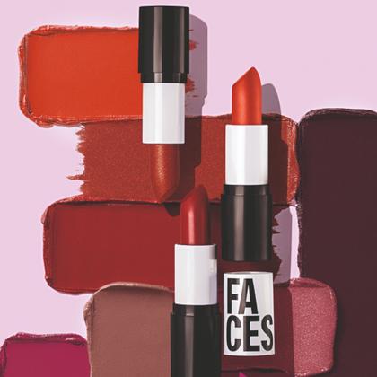 Imagem de Batom Multimix Cremoso Faces rock in red