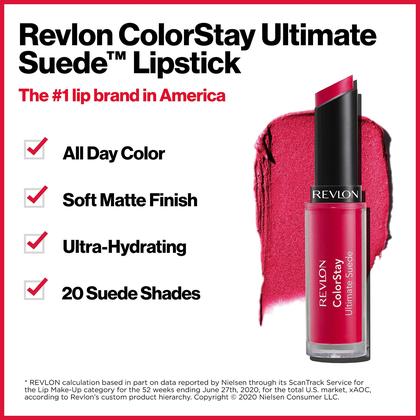 Imagem de Batom Revlon ColorStay Ultimate Suede 015 Runway 2,6 ml