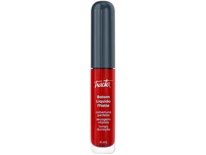 Imagem de Batom Tracta Líquido Matte Tons de Vermelho