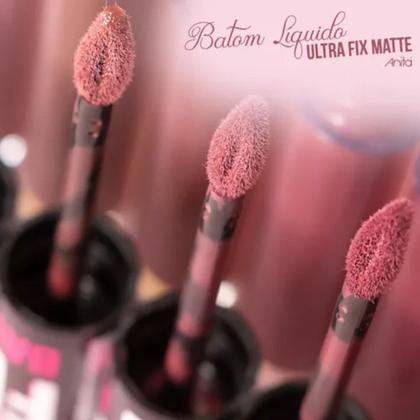 Imagem de Batom Ultra Fix Matte Cor 6018 Seja você 4ml Anita