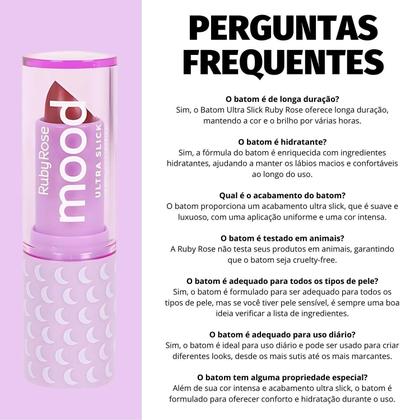 Imagem de Batom Ultra Slick Ruby Rose Mood Chic Hb-7001-3
