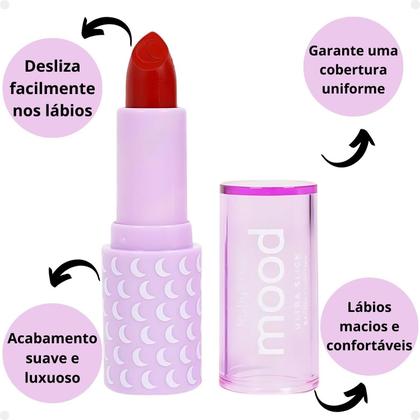 Imagem de Batom Ultra Slick Ruby Rose Mood Showy Hb-7001-4