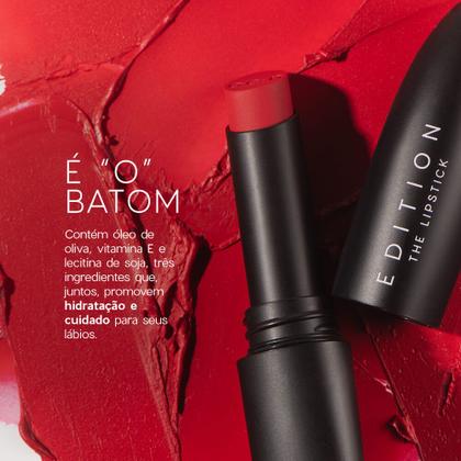 Imagem de Batom Vermelho Semi-Matte  The Lipstick Red Kiss Océane Edition 3,2g