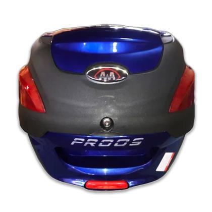 Imagem de Baú 41 litros Awa Proos com Bagageiro Prata para CB TWISTER 2016-2023