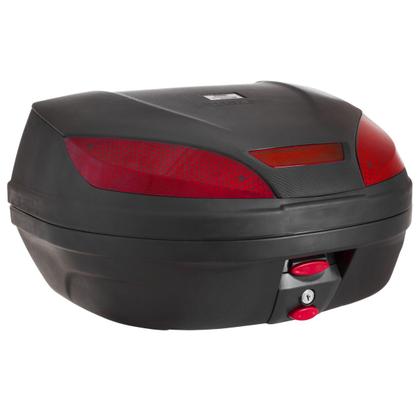 Imagem de Baú Bauleto 52 Litros  Pro Tork Com Bagageiro Cbx 250 Twister 2001 Até 2008