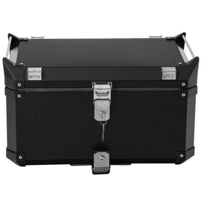 Imagem de Baú Bauleto 55 L Alumínio Preto + Suporte Tiger 900 Bráz