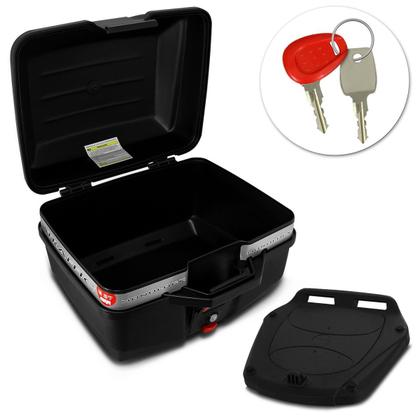 Imagem de Baú Bauleto Moto 27 L Givi E27m Monolock Traffic Preto