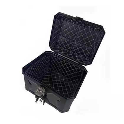 Imagem de Baú Bauleto Top Box 45 Litros Forrado Com Base Universal