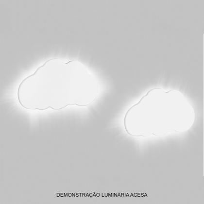 Imagem de Baú de Brinquedos Alegria Branca Acompanha Luminária Led