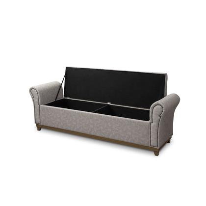 Imagem de Baú de Madeira Pé de Cama Box King Size material sintético