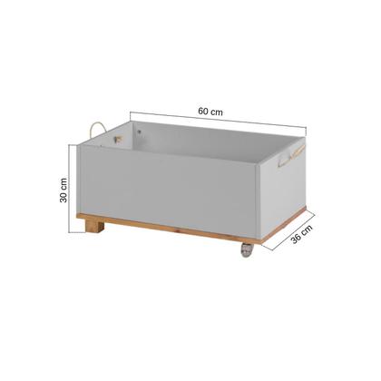 Imagem de Baú Infantil Doug 60cm X 36cm X 30cm