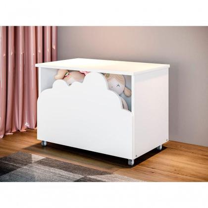 Imagem de Baú Infantil Formato Nuvem  Organização Com Charme No Quarto