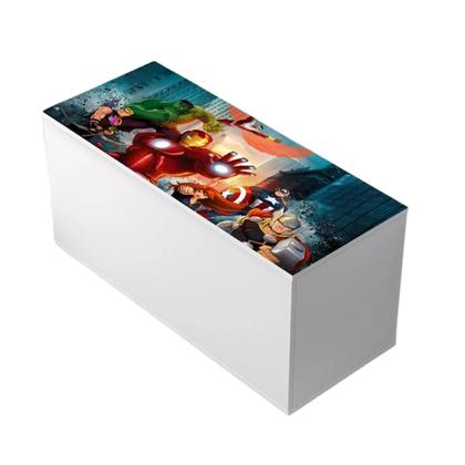 Imagem de Bau Infantil para brinquedos e objetos MDF Heróis