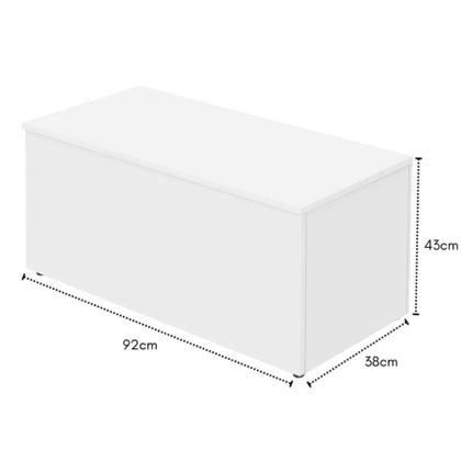 Imagem de Bau Infantil para brinquedos e objetos MDF Heróis
