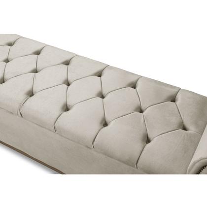 Imagem de Baú Para Quarto Pé de Cama Box King Size Madeira Grécia