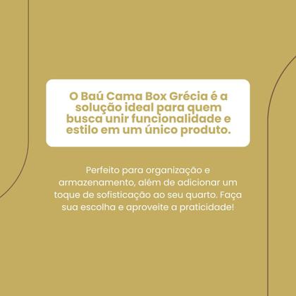Imagem de Baú Para Quarto Pé de Cama Box King Size Madeira Grécia