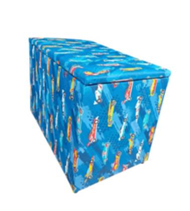 Imagem de Baú Puff caixa organizadora de ambientes carros