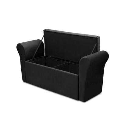 Imagem de Baú Recamier Para Cama Box Quarto Madeira Estofado Solteiro0