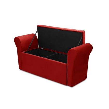 Imagem de Baú Recamier Para Cama Box Quarto Madeira Estofado Solteiro0