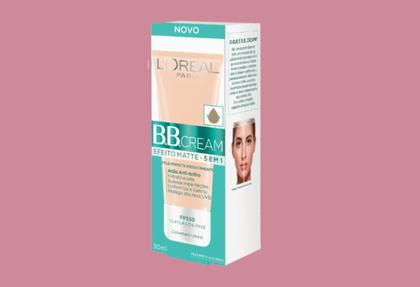 Imagem de Bb Cream Loreal Efeito Matte Cor Medio Fps50 30Ml - Loreal