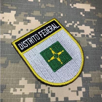 Imagem de BE0154ET01 Bandeira Distrito Federal Bordado Termo Adesivo