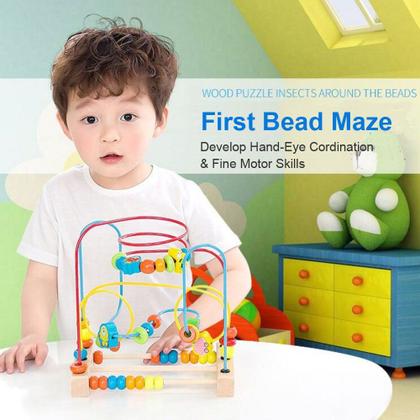 Imagem de Bead Maze Toy Timy First Roller Coaster para crianças