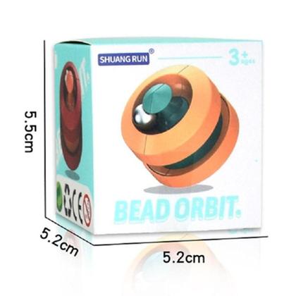 Imagem de Bead Orbit Ball Cube Fidget Toy Bola Orbital De Gude Gira Spinner Cubo Labirinto Infinito 3D