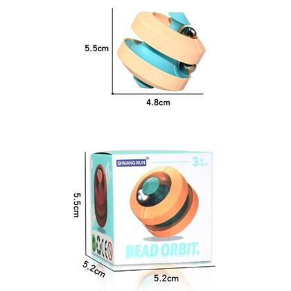 Bead Orbit Ball Cube Fidget Toy Bola Orbital De Gude Gira Spinner Cubo Labirinto Infinito 3D - TIKTOYS Imagem de Bead Orbit Ball Cube Fidget Toy Bola Orbital De Gude Gira Spinner Cubo Labirinto Infinito 3D