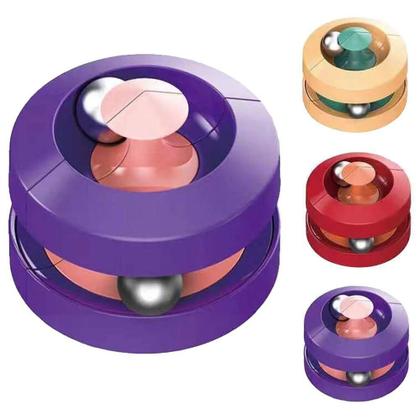 Bead Orbit Ball Cube Fidget Toy Bola Orbital De Gude Gira Spinner Cubo Labirinto Infinito 3D - TIKTOYS Imagem de Bead Orbit Ball Cube Fidget Toy Bola Orbital De Gude Gira Spinner Cubo Labirinto Infinito 3D