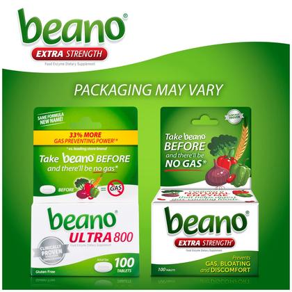 Imagem de Beano Ultra 800 - Suplemento para Prevenção de Gases (100 Comprimidos)