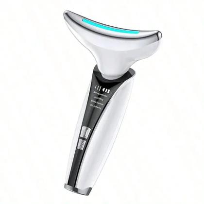 Imagem de Beautificador Facial E De Pescoço Portátil Com Terapia De Luz LED Para Mulheres, Ferramenta De
