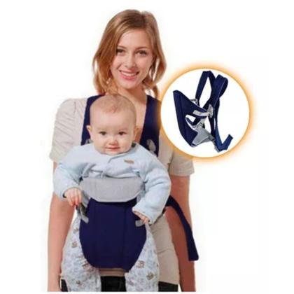 Imagem de Bebe Canguru Carregador Neném Costas Reforçado tipo Mochila
