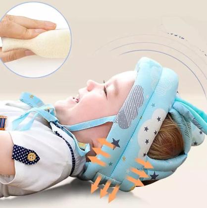 Imagem de Bebê Chapéu Anti-colisão Protetor Ajustável Cabeça