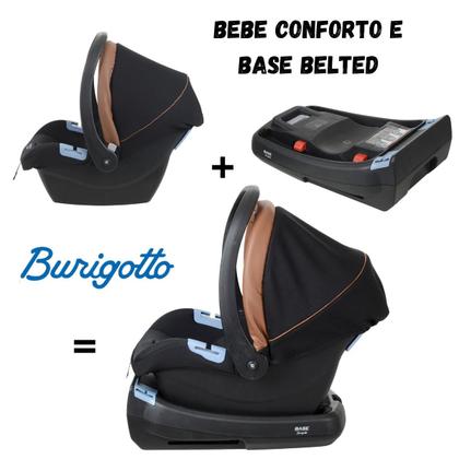 Imagem de Bebê conforto com base Cadeirinha de Carro Materna Burigotto