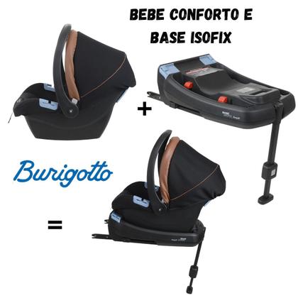 Imagem de Bebê conforto com base Isofix Cadeirinha Materna Burigotto