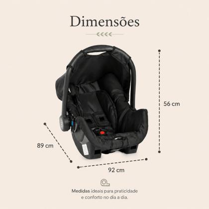 Imagem de Bebê Conforto Galzerano Grid para Recém Nascido até 13kg com Capota