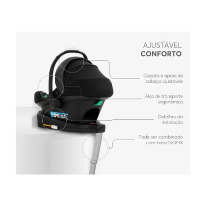 Imagem de Bebe conforto i-prime black - kikka boo