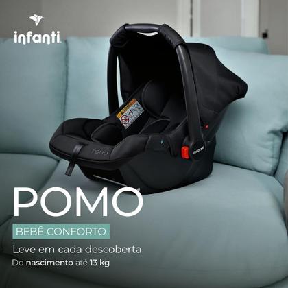 Imagem de Bebê Conforto Pomo 0-13kg Infanti Preto