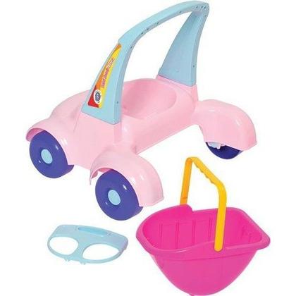 Imagem de Bebê Passeio Carrinho De Boneca Andador Mercotoys