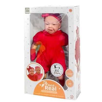 Imagem de Bebê Real Boneca Realista em Vinil 48cm Cheirinho Original
