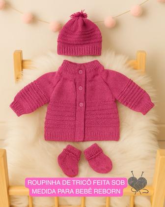 Imagem de Bebê Reborn Boneca menina realista 100 Silicone, Cabelo Castanho(P/ Dar Banho)24 Itens igual a foto PK