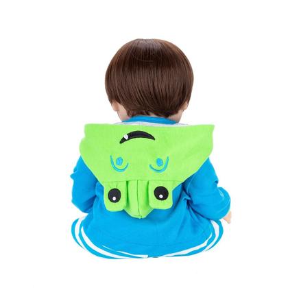 Imagem de Bebê Reborn Boneco Menino Girafa Realista Brastoy Corpo Silicone Pode Dar Banho Acessórios Completo